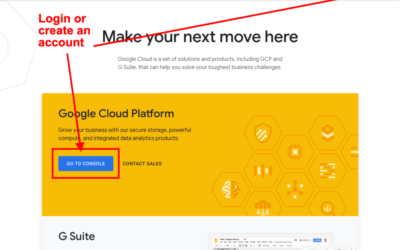 How to set up Google Cloud